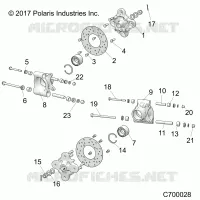 SUSPENSION, REAR CARRIER