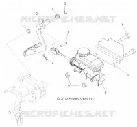BRAKES, PEDAL AND MASTER CYLINDER