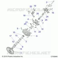DRIVE TRAIN, PRIMARY CLUTCH