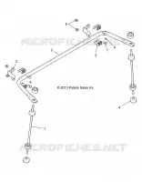 SUSPENSION, REAR STRUT STABILIZER