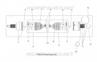 DRIVE TRAIN, DRIVE SHAFT, REAR