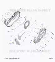 DRIVE TRAIN, CLUTCH COVER, INNER/OUTER