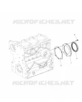 ENGINE, CRANKSHAFT OIL SEAL FLANGE