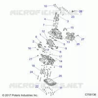 ENGINE, CRANKCASE AND CRANKSHAFT