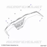 REAR BODYWORK BUMPER