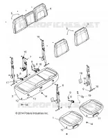 SEAT, REAR BENCH