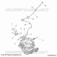 DRIVE TRAIN, MAIN GEARCASE MOUNTING