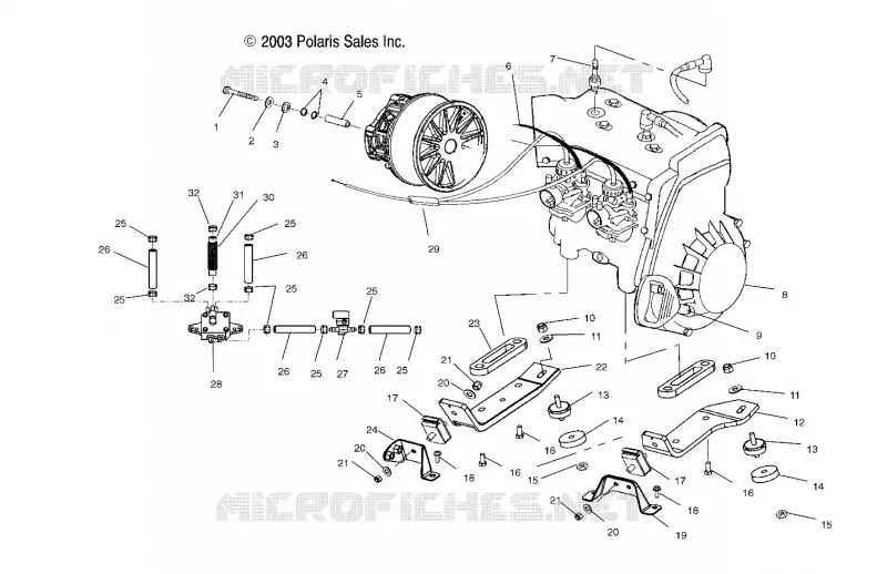 ENGINE MOUNTING