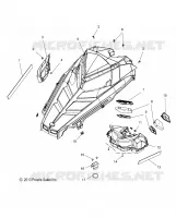 HOOD ASM. -S15CS5BSL/BEL (49SNOWHOOD14550)
