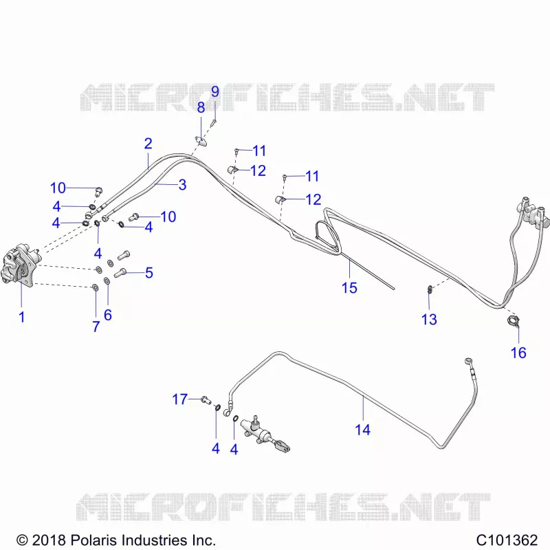 BRAKES, REAR BRAKE LINES