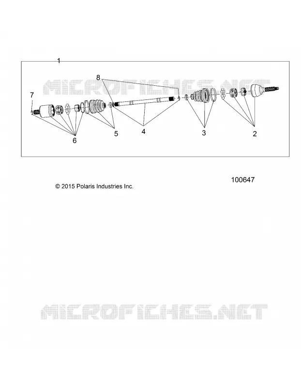 DRIVE TRAIN, FRONT HALF SHAFT