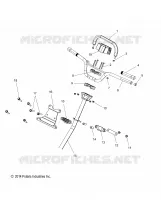 STEERING, H-BAR, STEERING POST  