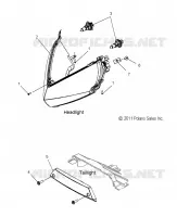 ELECTRICAL, HEADLIGHT AND TAILLIGHT