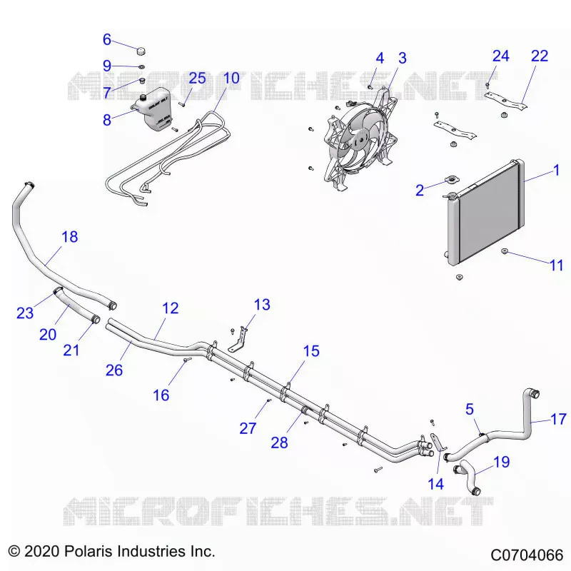 ENGINE, COOLING SYSTEM