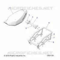 SEAT ASM. AND RACK
