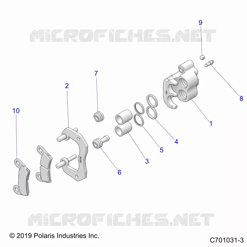 BRAKES, REAR CALIPER