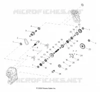 DRIVE TRAIN, MAIN GEARCASE INTERNAL