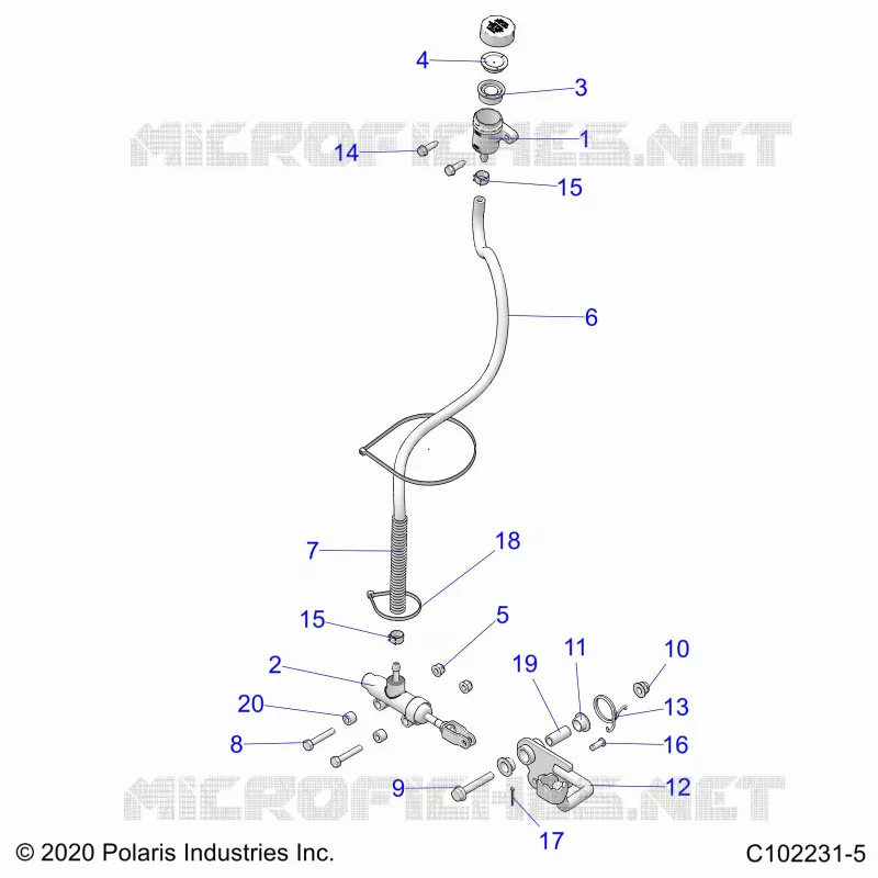 BRAKES, BRAKE PEDAL AND MASTER CYLINDER