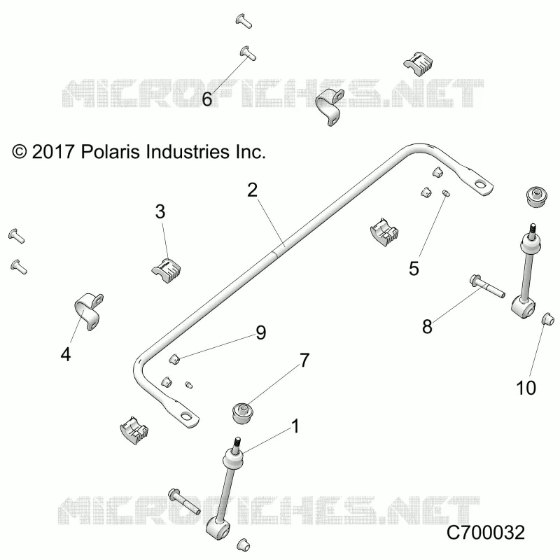 FRONT SUSPENSION STABILIZER BAR- R19RSU99/A/B (C700032)
