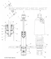 FRONT TRACK SHOCK (INDY SP)(7043779)