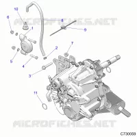 DRIVE TRAIN, MAIN GEARCASE MOUNTING