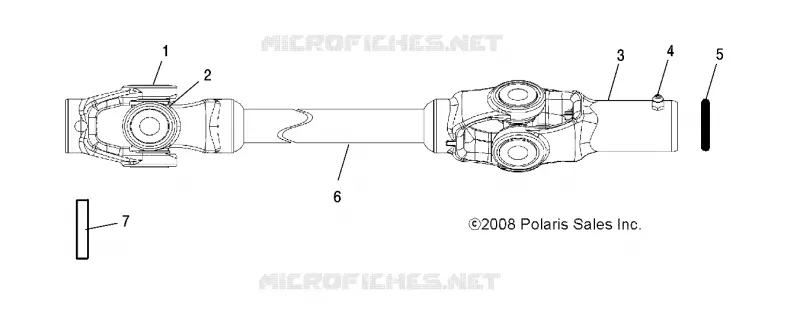 DRIVE TRAIN, PROP SHAFT