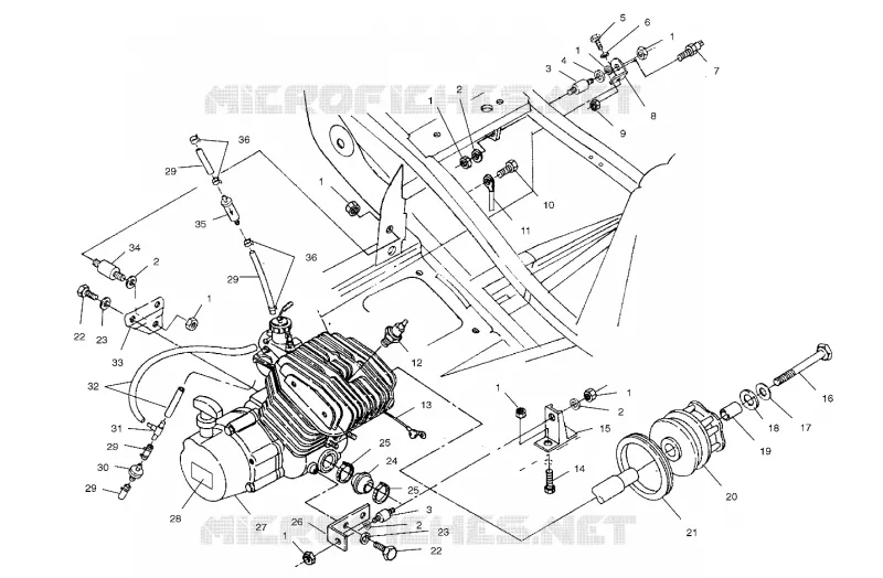 ENGINE MOUNTING