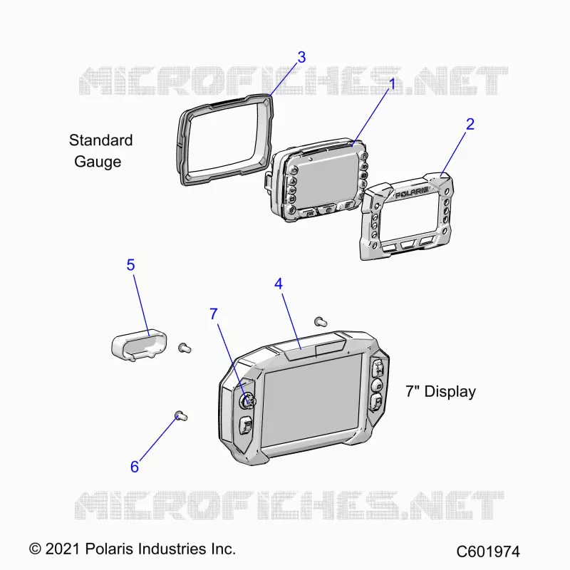 ELECTRICAL, MULTI FUNCTION GAUGE