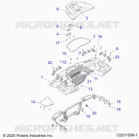 REAR BODYWORK RACK