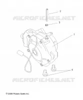 DRIVE TRAIN, FRONT GEARCASE