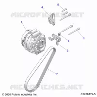 ENGINE, ALTERNATOR