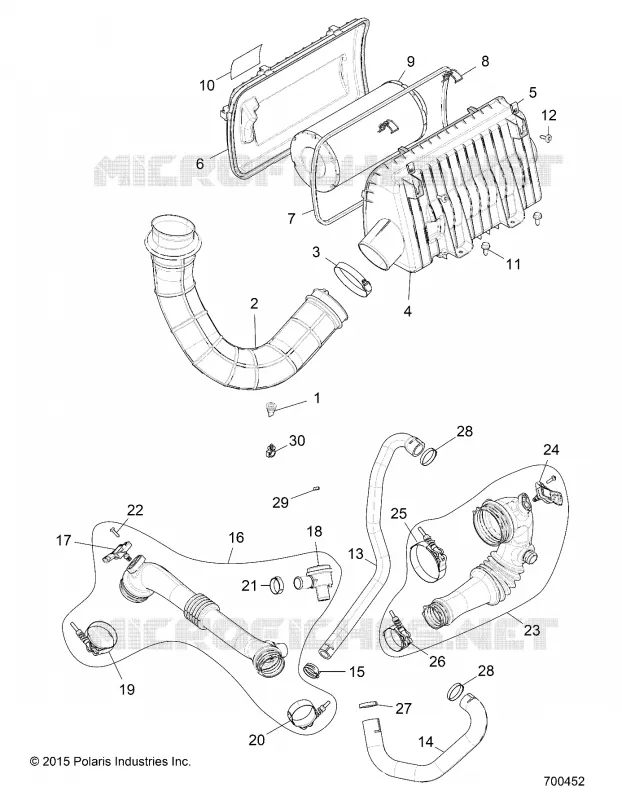 ENGINE, AIR INTAKE SYSTEM