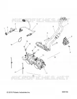 FUEL SYSTEM, RAIL, LINES AND THROTTLE BODY