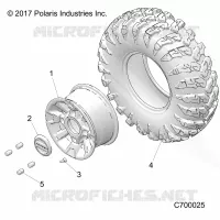 WHEELS, FRONT