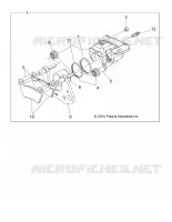 BRAKES, FRONT BRAKE CALIPER (BUILT 2/1/16 AND AFTER)