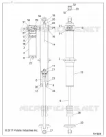 SUSPENSION, REAR SHOCK