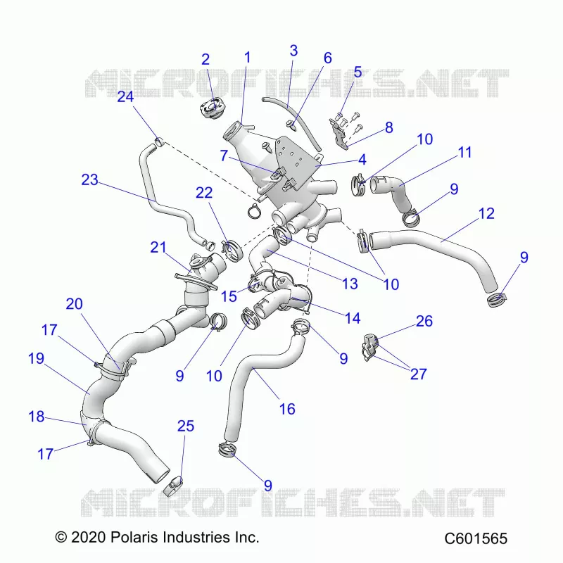 ENGINE, COOLING SYSTEM