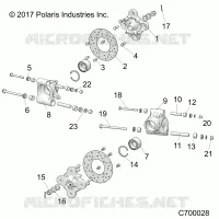 SUSPENSION, REAR CARRIER