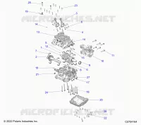 ENGINE, CRANKCASE AND CRANKSHAFT