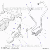 OIL FILTER, OIL COOLER AND RELATED