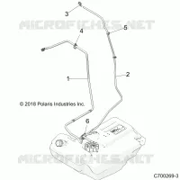 BODY, FUEL LINES