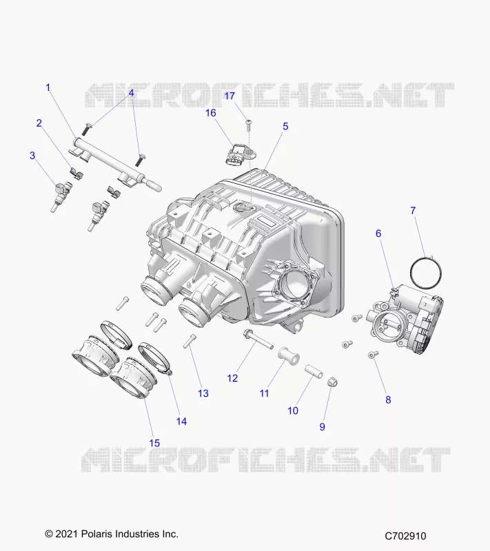 ENGINE, INTAKE INTAKE MANIFOLD, THROTTLE BODY, FUEL RAIL- Z24NME99NM (C702910)