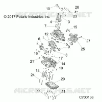 CRANKCASE AND CRANKSHAFT