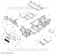 CHASSIS, FRAME AND FRONT BUMPER