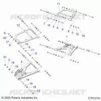 REAR SUSPENSION CONTROL ARMS