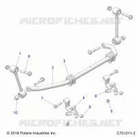 SUSPENSION, FRONT STABILIZER BAR