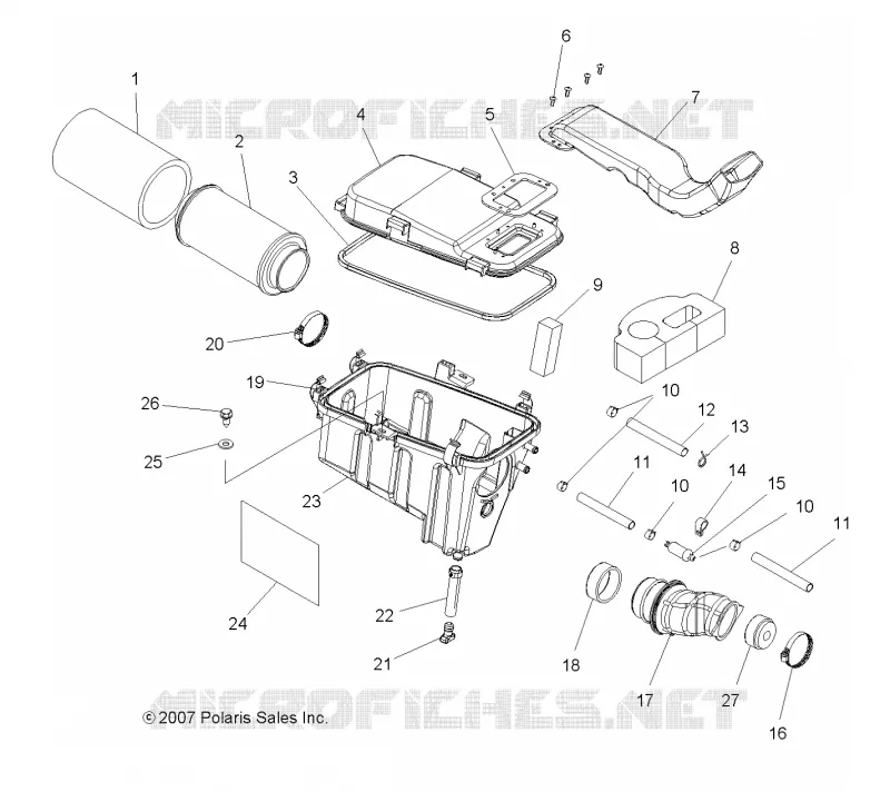 ENGINE, AIR INTAKE SYSTEM