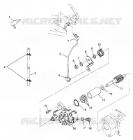 OIL PUMP SL 780 B974088 AND INTL. SL 780 I974088 (4940924092C005)