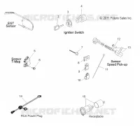SWITCHES, SENSORS AND POWER PLUG