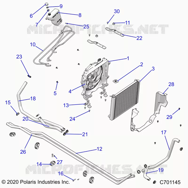 ENGINE, COOLING SYSTEM
